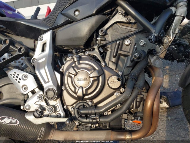 2016 Yamaha Fz07 C მანქანა იყიდება აუქციონზე, vin: JYARM06Y9GA002452, აუქციონის ნომერი: 46048113