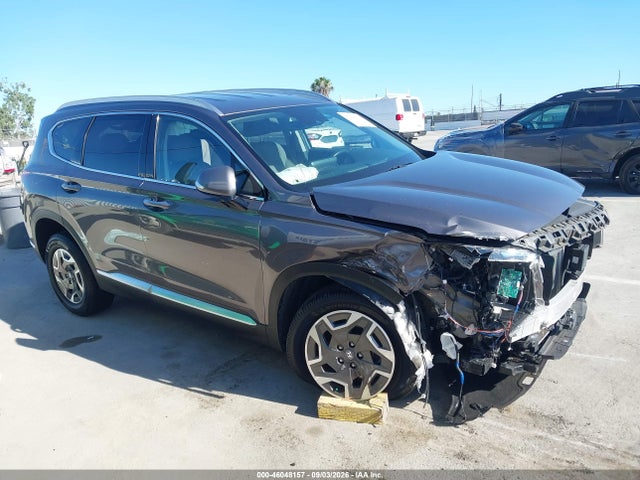 46048157 :رقم المزاد ، KM8S2DA11NU058972 vin ، 2022 Hyundai Santa Fe Hybrid Blue مزاد بيع