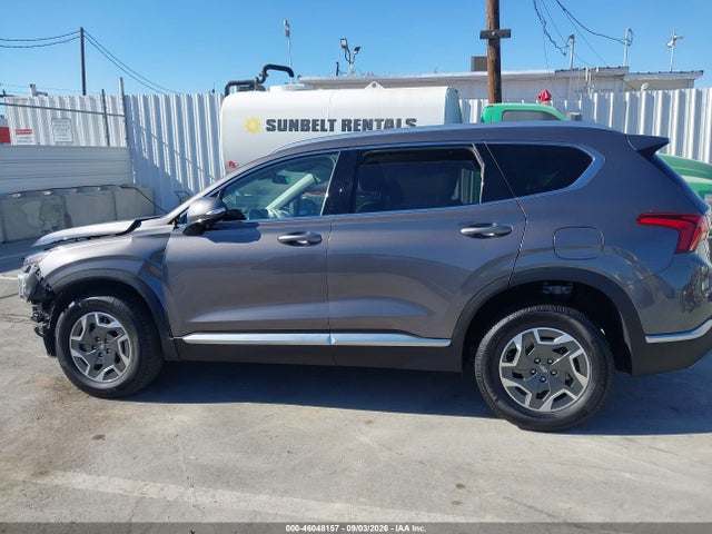 46048157 :رقم المزاد ، KM8S2DA11NU058972 vin ، 2022 Hyundai Santa Fe Hybrid Blue مزاد بيع