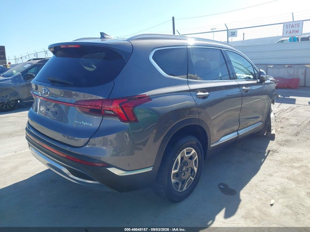 46048157 :رقم المزاد ، KM8S2DA11NU058972 vin ، 2022 Hyundai Santa Fe Hybrid Blue مزاد بيع