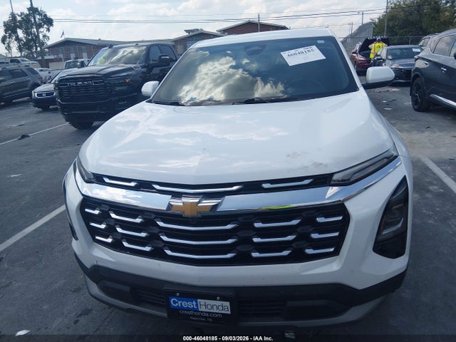 46048185 :رقم المزاد ، 3GNAXHEG4SL207329 vin ، 2025 Chevrolet Equinox Fwd Lt مزاد بيع
