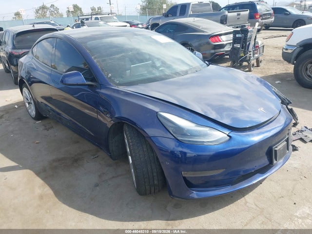 Продажа на аукционе авто 2022 Tesla Model 3 Rear-wheel Drive, vin: 5YJ3E1EA6NF143808, номер лота: 46048210