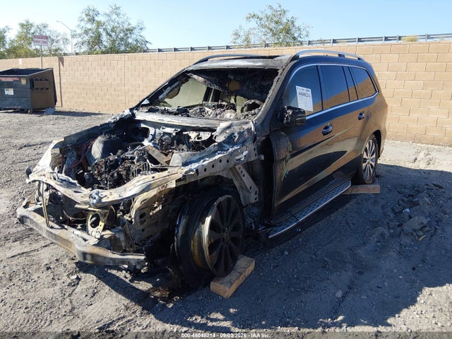 46048214 :رقم المزاد ، 4JGDF6EE8HA952222 vin ، 2017 Mercedes-benz Gls 450 4matic مزاد بيع