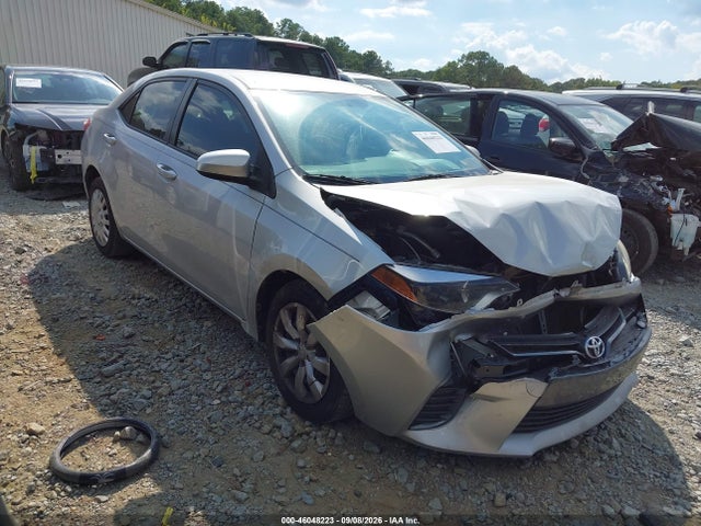 46048223 :رقم المزاد ، 2T1BURHE4GC584002 vin ، 2016 Toyota Corolla Le مزاد بيع