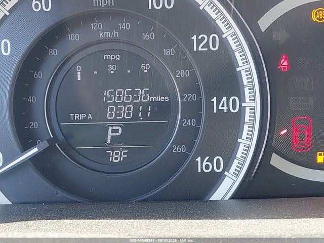 46048241 :رقم المزاد ، 1HGCR2F75HA192106 vin ، 2017 Honda Accord Ex مزاد بيع