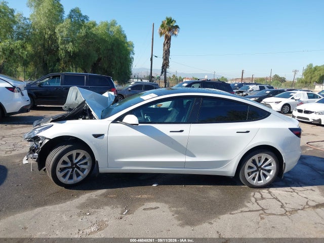 46048261 :رقم المزاد ، 5YJ3E1EB0NF295589 vin ، 2022 Tesla Model 3 Long Range Dual Motor All-wheel Drive مزاد بيع