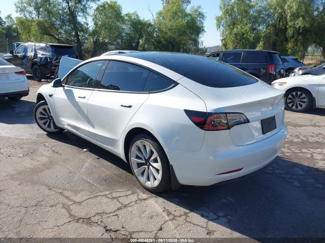 46048261 :رقم المزاد ، 5YJ3E1EB0NF295589 vin ، 2022 Tesla Model 3 Long Range Dual Motor All-wheel Drive مزاد بيع