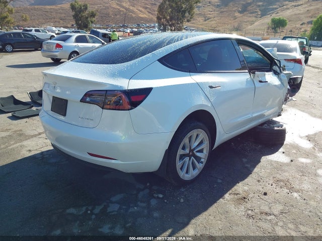 46048261 :رقم المزاد ، 5YJ3E1EB0NF295589 vin ، 2022 Tesla Model 3 Long Range Dual Motor All-wheel Drive مزاد بيع