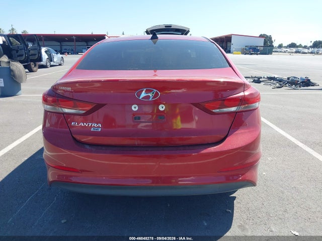 2017 Hyundai Elantra Se მანქანა იყიდება აუქციონზე, vin: KMHD74LF6HU369255, აუქციონის ნომერი: 46048278