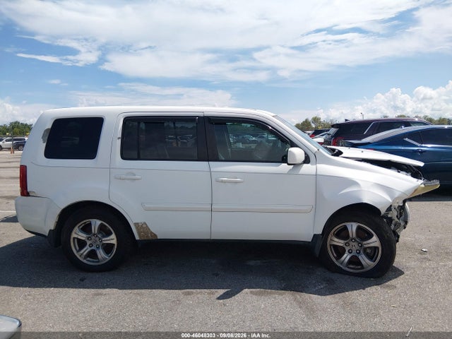 2013 Honda Pilot Ex-l მანქანა იყიდება აუქციონზე, vin: 5FNYF3H54DB020066, აუქციონის ნომერი: 46048303