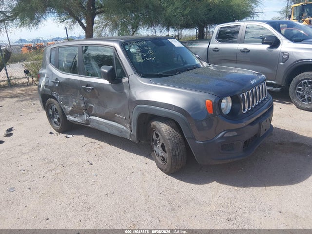 46048376 :رقم المزاد ، ZACCJAAT8GPD60212 vin ، 2016 Jeep Renegade Sport مزاد بيع