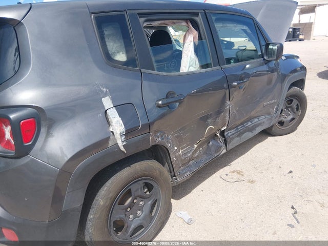 46048376 :رقم المزاد ، ZACCJAAT8GPD60212 vin ، 2016 Jeep Renegade Sport مزاد بيع