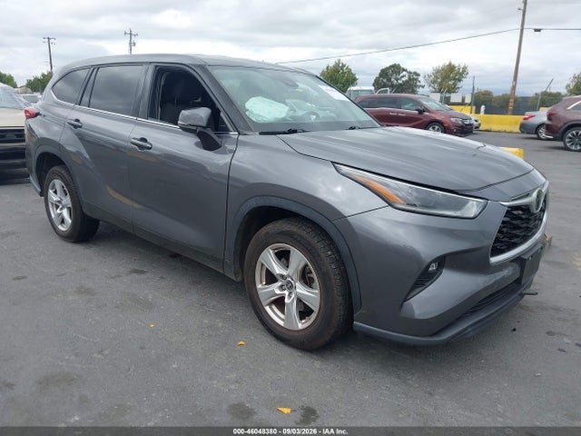 Auction sale of the 2021 Toyota Highlander Le, vin: 5TDZZRAH2MS534108, lot number: 46048380