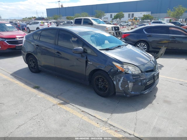 2013 Toyota Prius Three მანქანა იყიდება აუქციონზე, vin: JTDKN3DU6D5600345, აუქციონის ნომერი: 46048390