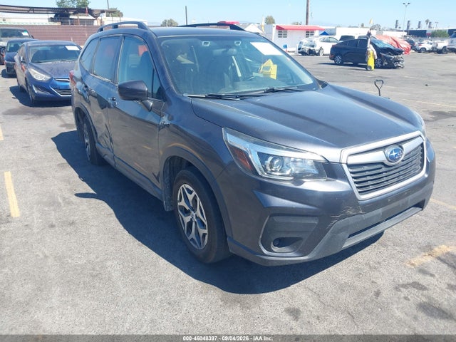 2019 Subaru Forester Premium მანქანა იყიდება აუქციონზე, vin: JF2SKAGC6KH586556, აუქციონის ნომერი: 46048397