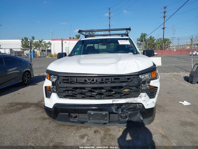 2025 Chevrolet Silverado 1500 2wd  Long Bed Wt მანქანა იყიდება აუქციონზე, vin: 3GCNAAED9SG219767, აუქციონის ნომერი: 46048399