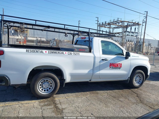 2025 Chevrolet Silverado 1500 2wd  Long Bed Wt მანქანა იყიდება აუქციონზე, vin: 3GCNAAED9SG219767, აუქციონის ნომერი: 46048399