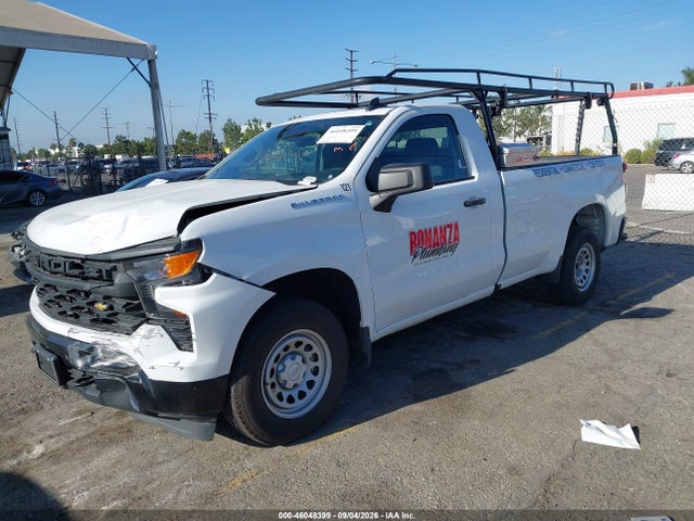 2025 Chevrolet Silverado 1500 2wd  Long Bed Wt მანქანა იყიდება აუქციონზე, vin: 3GCNAAED9SG219767, აუქციონის ნომერი: 46048399