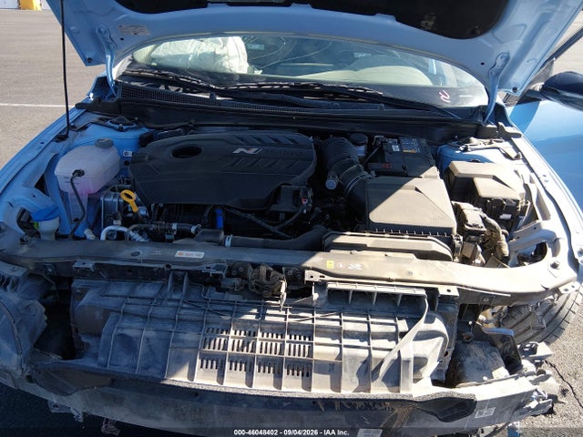 2025 Hyundai Elantra N მანქანა იყიდება აუქციონზე, vin: KMHLW4DK8SU034483, აუქციონის ნომერი: 46048402
