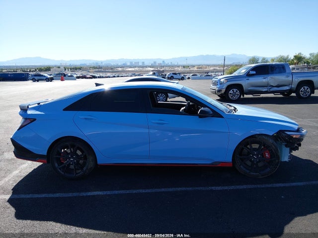 2025 Hyundai Elantra N მანქანა იყიდება აუქციონზე, vin: KMHLW4DK8SU034483, აუქციონის ნომერი: 46048402