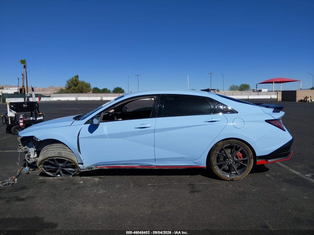 2025 Hyundai Elantra N მანქანა იყიდება აუქციონზე, vin: KMHLW4DK8SU034483, აუქციონის ნომერი: 46048402