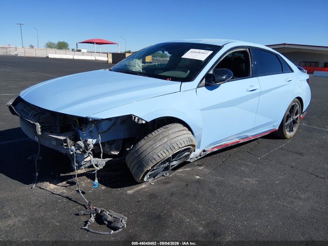 2025 Hyundai Elantra N მანქანა იყიდება აუქციონზე, vin: KMHLW4DK8SU034483, აუქციონის ნომერი: 46048402