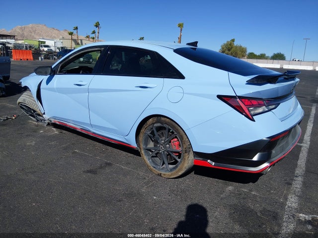 2025 Hyundai Elantra N მანქანა იყიდება აუქციონზე, vin: KMHLW4DK8SU034483, აუქციონის ნომერი: 46048402