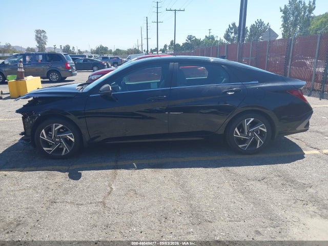 2024 Hyundai Elantra Hybrid Limited მანქანა იყიდება აუქციონზე, vin: KMHLN4DJ7RU093190, აუქციონის ნომერი: 46048477
