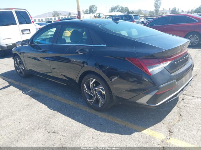 2024 Hyundai Elantra Hybrid Limited მანქანა იყიდება აუქციონზე, vin: KMHLN4DJ7RU093190, აუქციონის ნომერი: 46048477