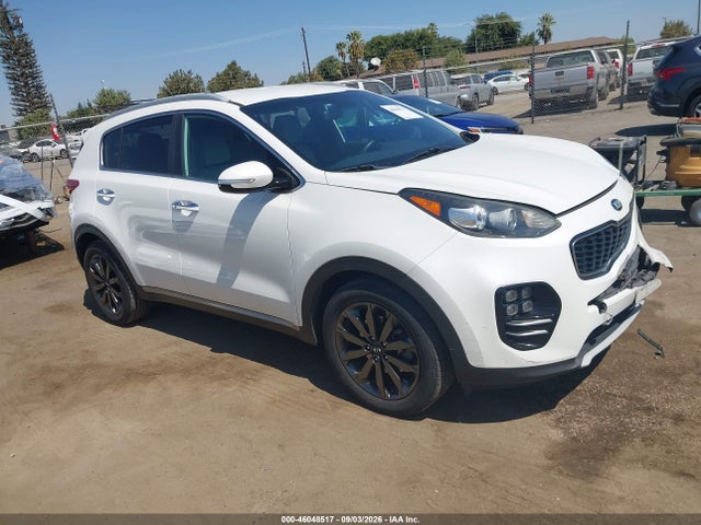 2019 Kia Sportage Ex მანქანა იყიდება აუქციონზე, vin: KNDPN3AC9K7615442, აუქციონის ნომერი: 46048517