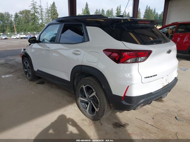 2023 Chevrolet Trailblazer Fwd Rs მანქანა იყიდება აუქციონზე, vin: KL79MTSL4PB149334, აუქციონის ნომერი: 46048539