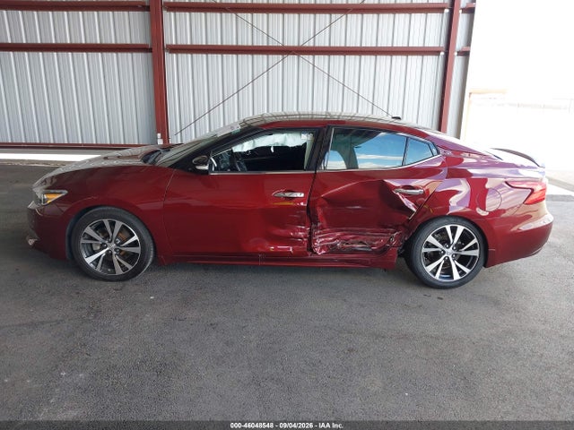 2017 Nissan Maxima 3.5 Platinum მანქანა იყიდება აუქციონზე, vin: 1N4AA6AP9HC361498, აუქციონის ნომერი: 46048548