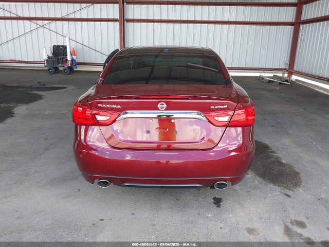 2017 Nissan Maxima 3.5 Platinum მანქანა იყიდება აუქციონზე, vin: 1N4AA6AP9HC361498, აუქციონის ნომერი: 46048548