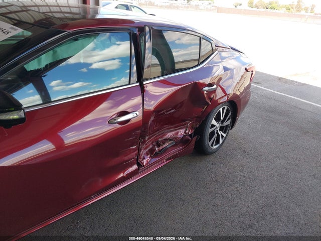 2017 Nissan Maxima 3.5 Platinum მანქანა იყიდება აუქციონზე, vin: 1N4AA6AP9HC361498, აუქციონის ნომერი: 46048548