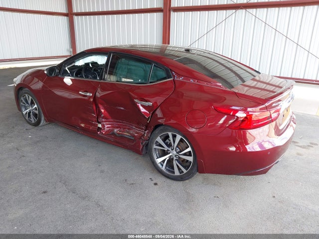 2017 Nissan Maxima 3.5 Platinum მანქანა იყიდება აუქციონზე, vin: 1N4AA6AP9HC361498, აუქციონის ნომერი: 46048548