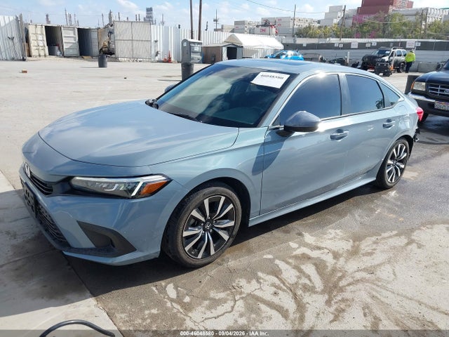 46048580 :رقم المزاد ، 2HGFE1F72PH320076 vin ، 2023 Honda Civic Ex/ex W/o Bsi مزاد بيع