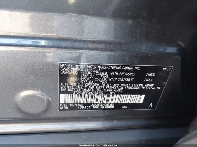 Toyota RAV4 LE 2021 2T3H1RFV2MC165199 Image 9