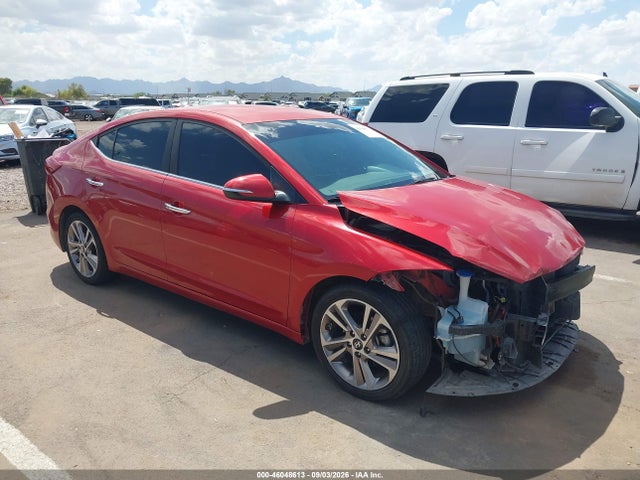 46048613 :رقم المزاد ، 5NPD84LFXHH009403 vin ، 2017 Hyundai Elantra Limited مزاد بيع