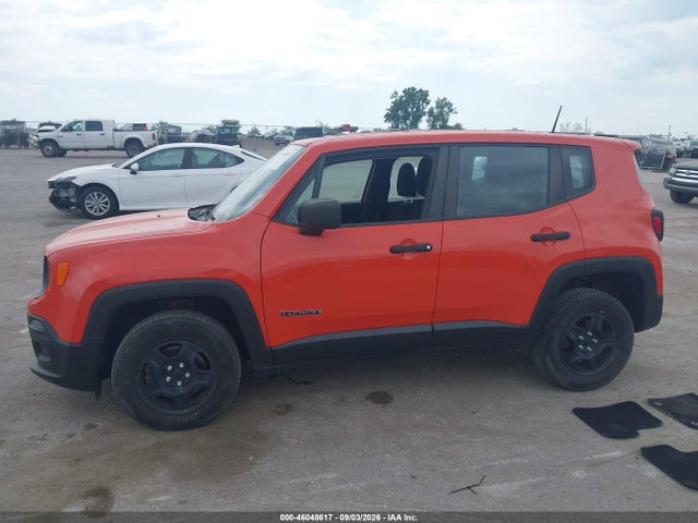 2018 Jeep Renegade Sport 4x4 მანქანა იყიდება აუქციონზე, vin: ZACCJBAB2JPH71853, აუქციონის ნომერი: 46048617