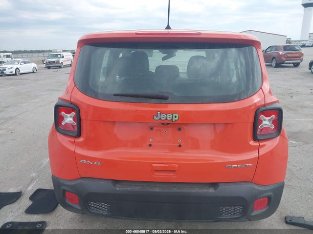 2018 Jeep Renegade Sport 4x4 მანქანა იყიდება აუქციონზე, vin: ZACCJBAB2JPH71853, აუქციონის ნომერი: 46048617
