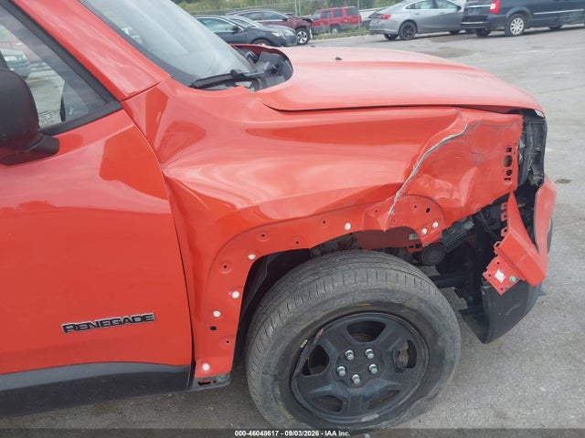 2018 Jeep Renegade Sport 4x4 მანქანა იყიდება აუქციონზე, vin: ZACCJBAB2JPH71853, აუქციონის ნომერი: 46048617