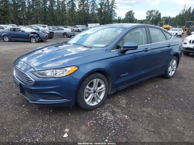 Ford Fusion Hybrid S 2018 3FA6P0UU1JR271479 Image 2