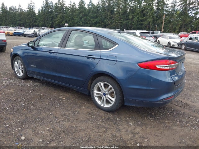 Ford Fusion Hybrid S 2018 3FA6P0UU1JR271479 Image 3