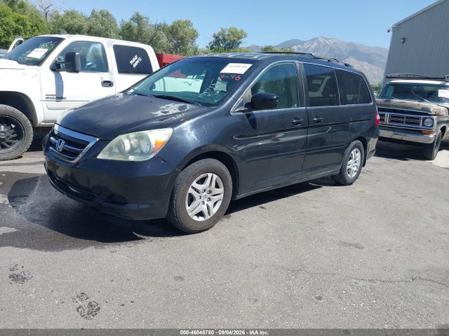 2005 Honda Odyssey Ex-l მანქანა იყიდება აუქციონზე, vin: 5FNRL38625B134347, აუქციონის ნომერი: 46048780