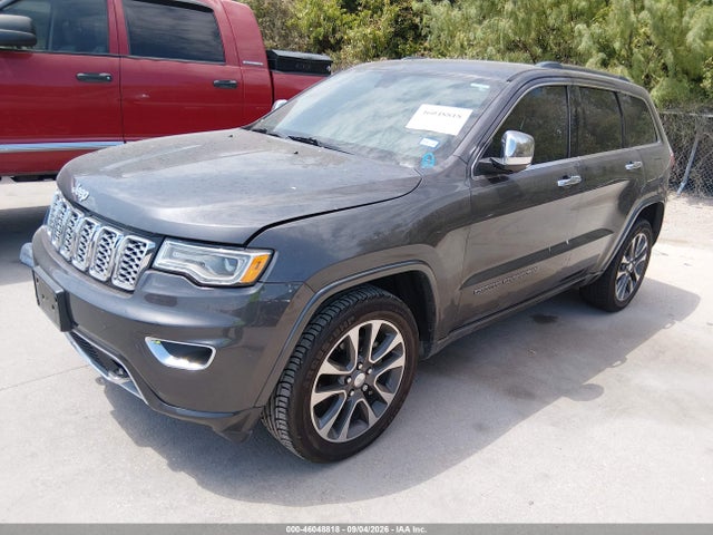 Aukcja sprzedaży 2018 Jeep Grand Cherokee Overland 4x2, vin: 1C4RJECG2JC142196, numer aukcji: 46048818