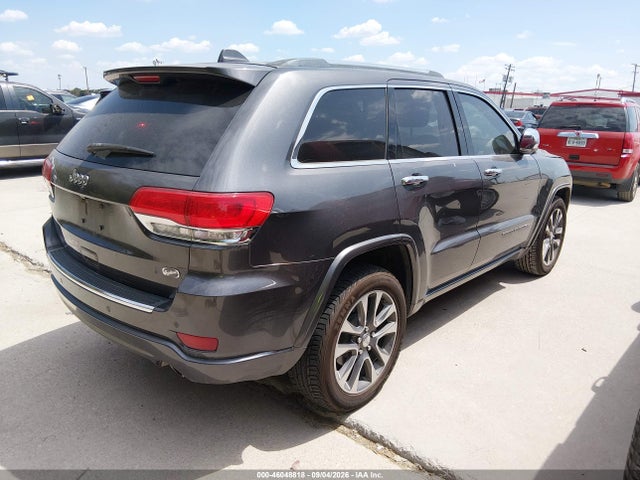 Aukcja sprzedaży 2018 Jeep Grand Cherokee Overland 4x2, vin: 1C4RJECG2JC142196, numer aukcji: 46048818