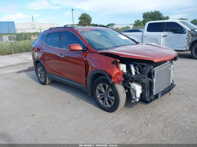 Auction sale of the 2016 Hyundai Santa Fe Sport 2.4l, vin: 5XYZU3LB9GG336762, lot number: 46048873