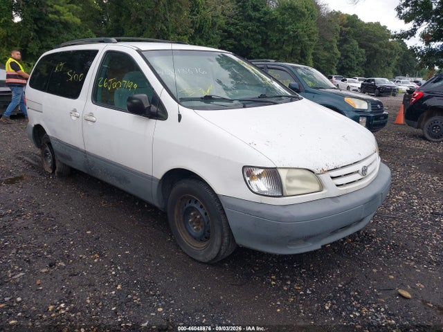 2003 Toyota Sienna Le მანქანა იყიდება აუქციონზე, vin: 4T3ZF13C13U535002, აუქციონის ნომერი: 46048876