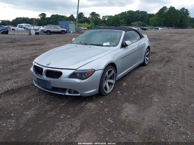 2005 Bmw 645ci მანქანა იყიდება აუქციონზე, vin: WBAEK73465B326885, აუქციონის ნომერი: 46048885