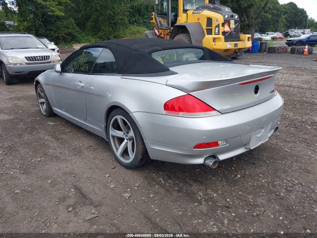 2005 Bmw 645ci მანქანა იყიდება აუქციონზე, vin: WBAEK73465B326885, აუქციონის ნომერი: 46048885